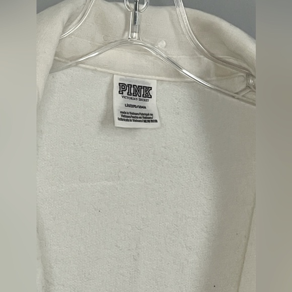 Cream colored button down from Victorias Secret Pink - Picture 3 of 4